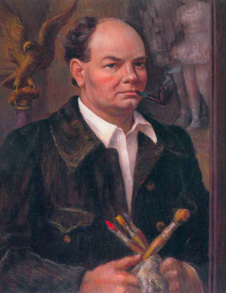 1937 Curry self portrait.