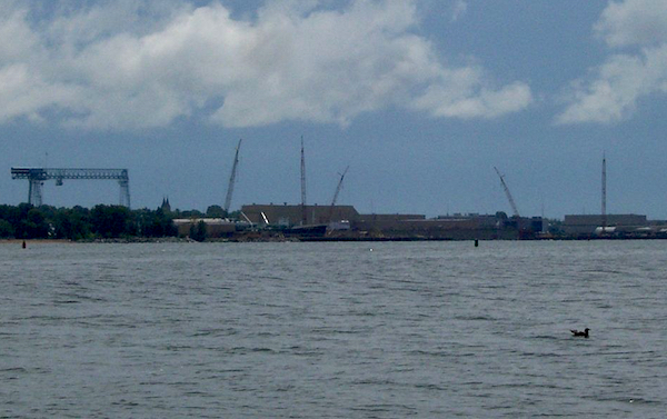 Bay Ship Building in Sturgeon Bay, Wisconsin.