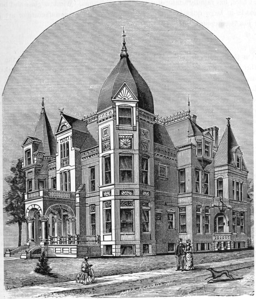 Valentin Blatz residence in Milwaukee.