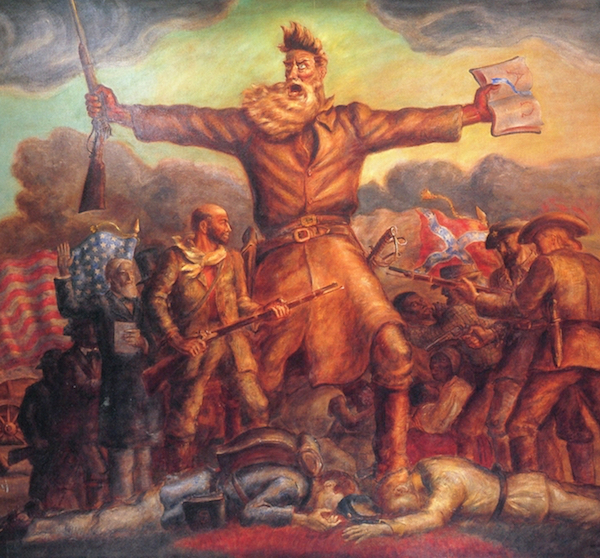 Tragic Prelude by John Steuart Curry.