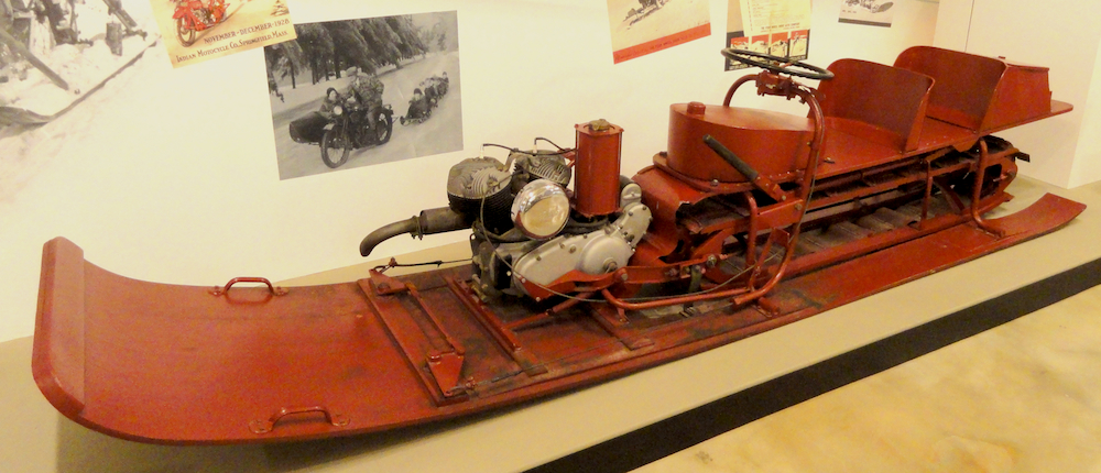 1941 Eliason Motor Toboggan, Model D.