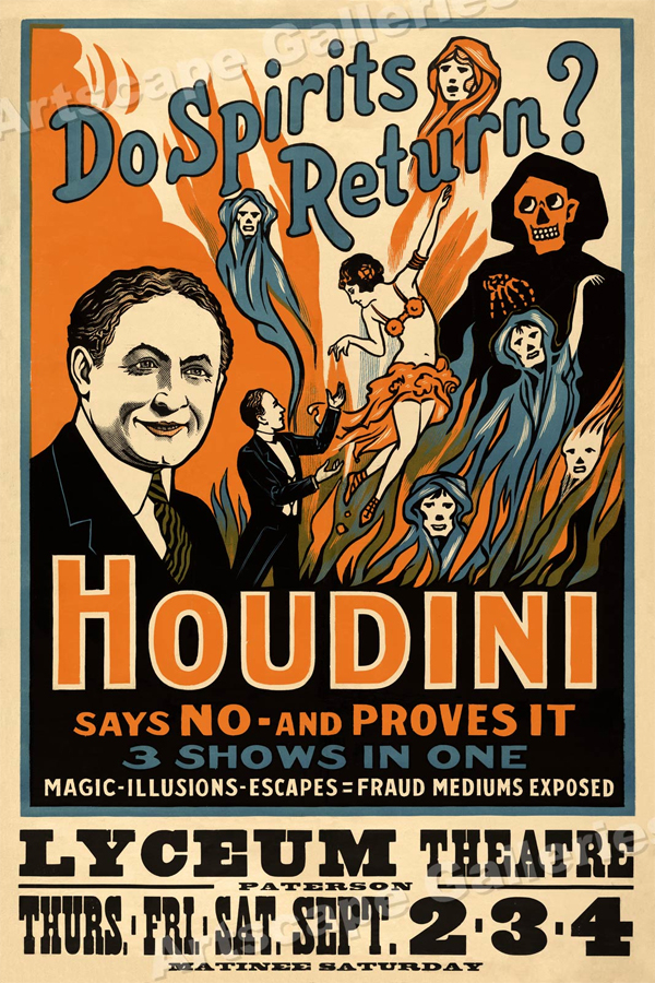 Houdini Poster.