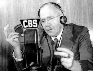 H.V. Kaltenborn with CBS anouncing Warsaw Surrenders (September 27, 1939).