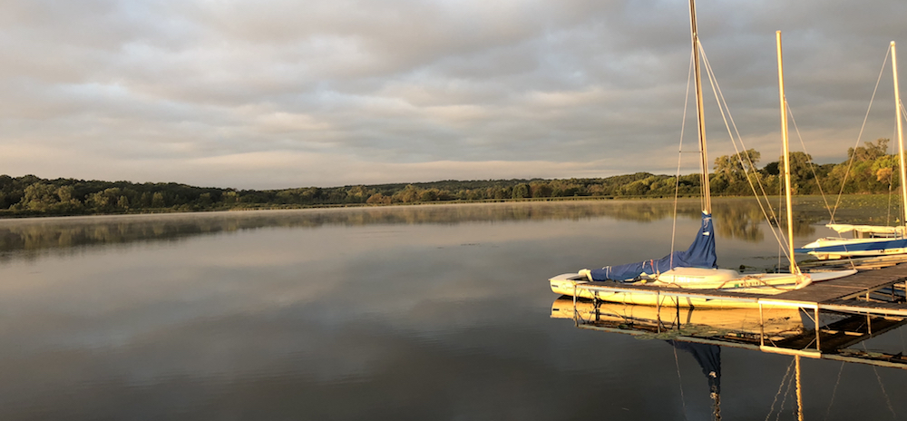 Lake Wingra in late August of 2018.