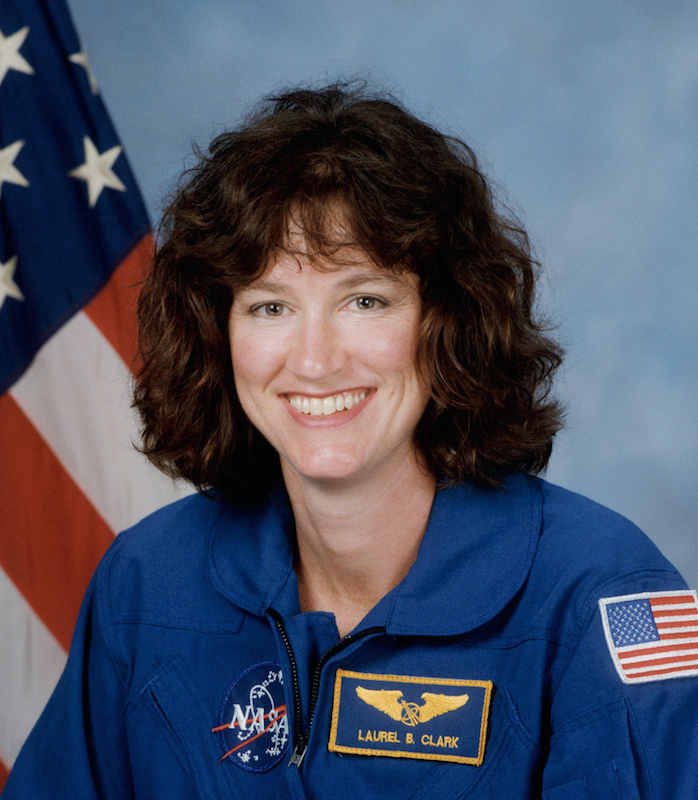  Laurel Blair Salton Clark was born on March 10, 1961 in Ames, Iowa but considered Racine, Wisconsin to be her hometown.