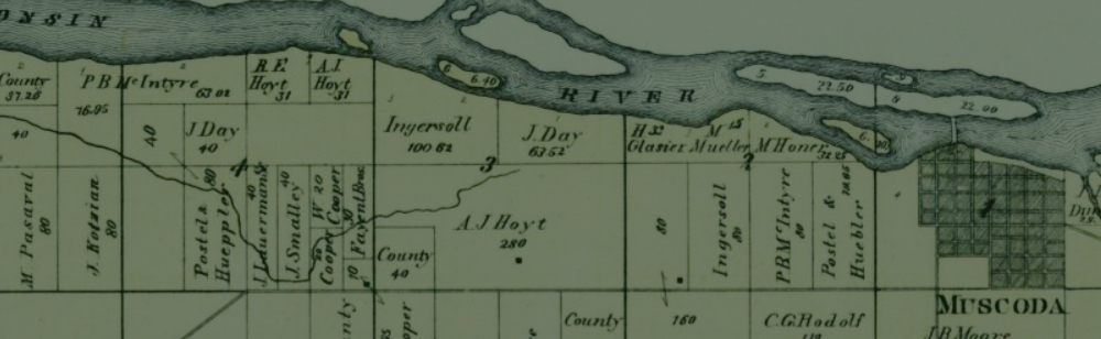  Muscoda, Wiscosnin on the Wisconsin River.