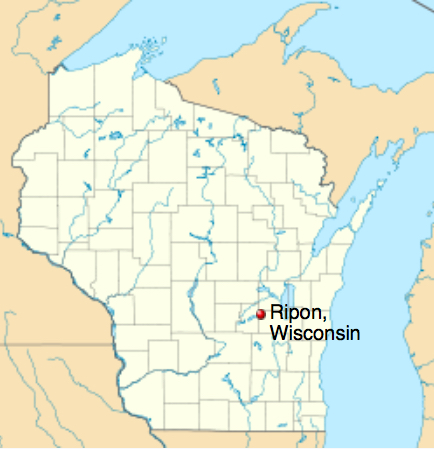 Ripon, Wisconsin.