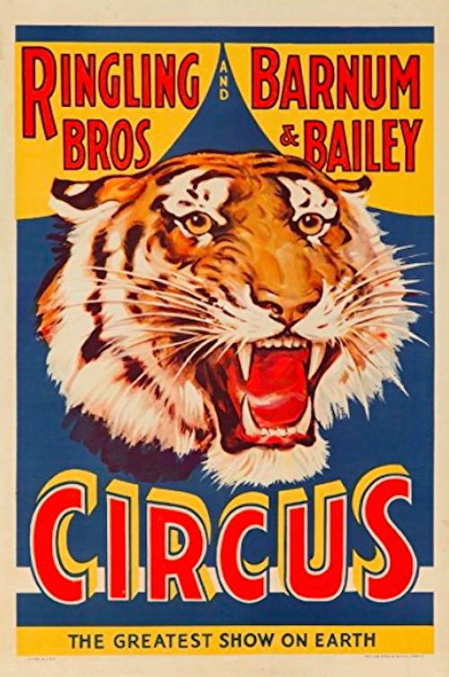 Vintage Circus poster.