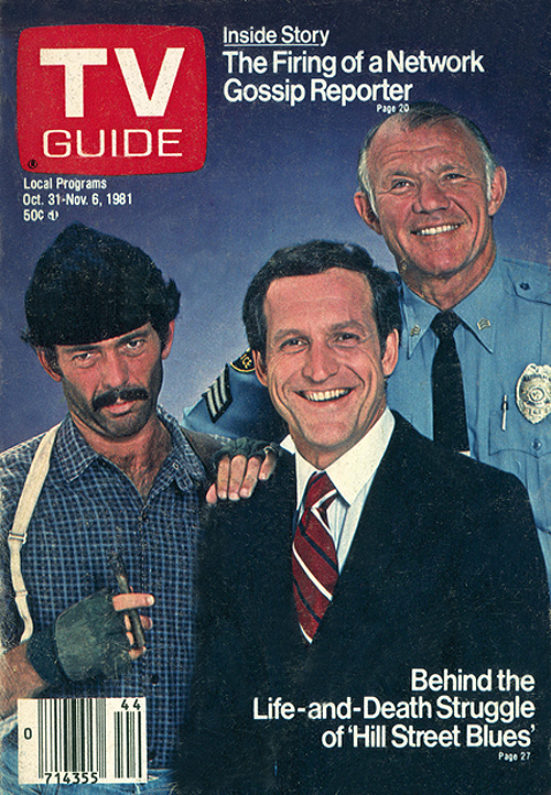 Daniel J. Travanti on cover of TV Guide.