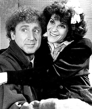 Gene Wilder with his wife Gilda Radner.